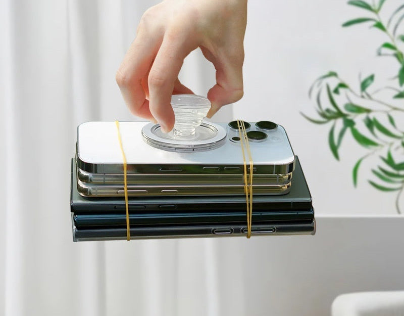 Strong magnetic hold for steady support