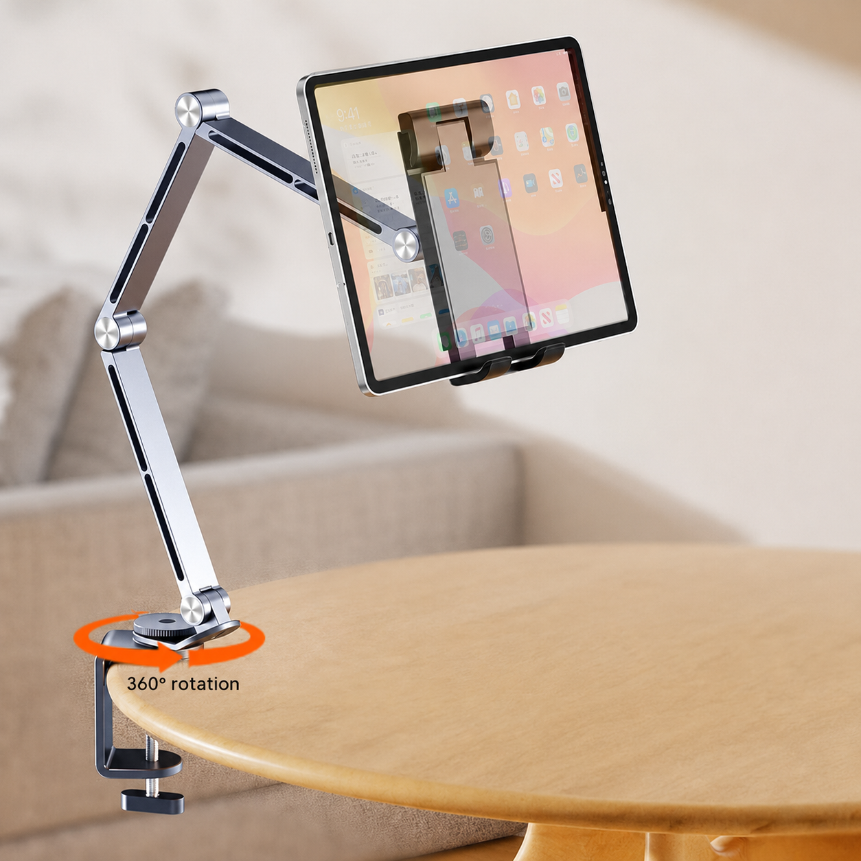Camarlo P60 FlexView™ Desk Mount: Phone & Tablet