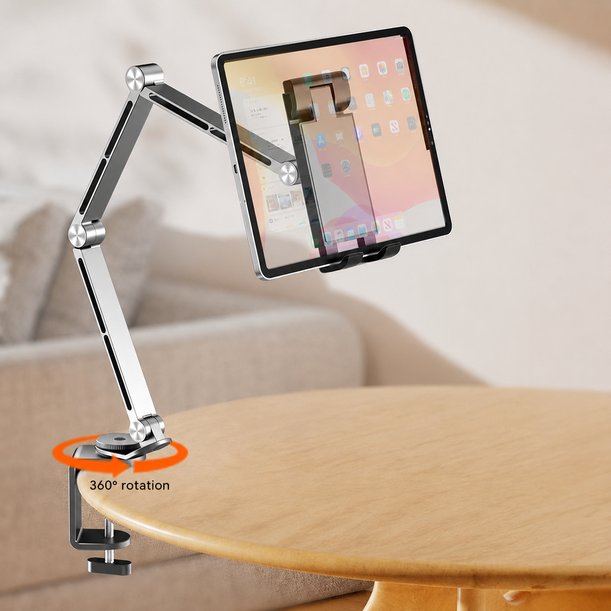 Camarlo P60 FlexView™ Desk Mount: Phone & Tablet